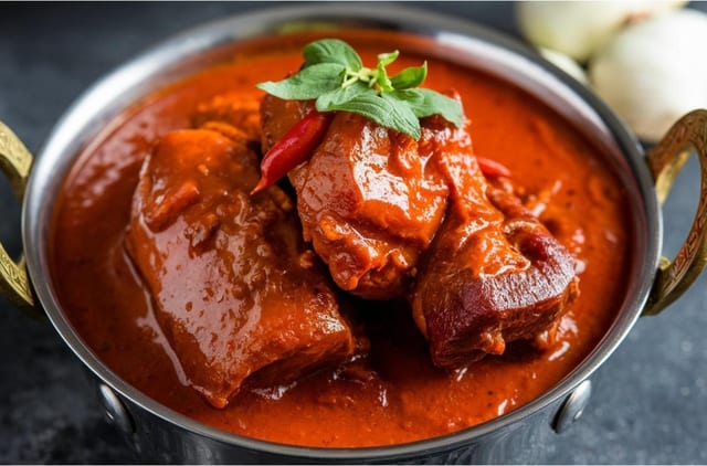 CHICKEN VINDALOO.