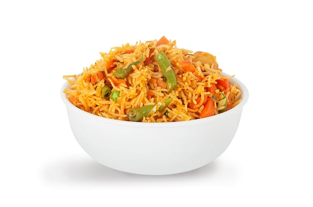 VEGETABLE BIRIYANI.