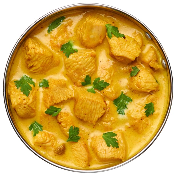 CHICKEN KORMA.