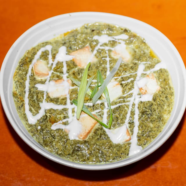 Saag Paneer.