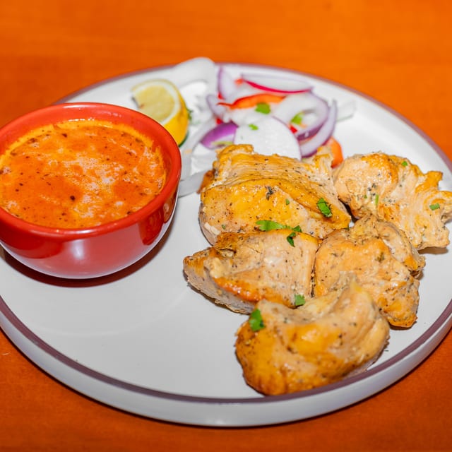 Chicken Tikka Kebab.