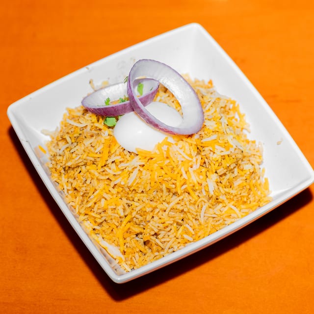Egg Biryani.