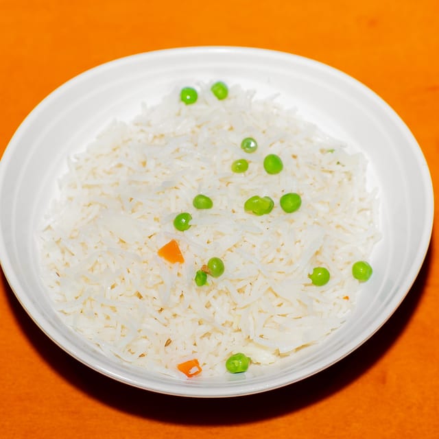 Plain Basmati Rice.