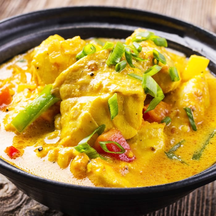 Coconut Fish Curry.