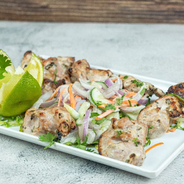 Chicken Malai Kebab.