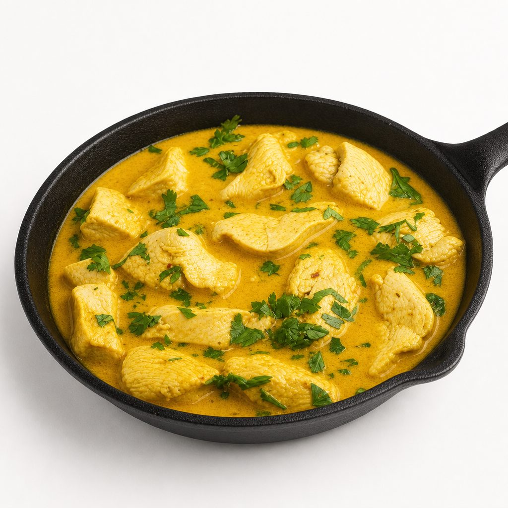 Coconut Chicken Curry.