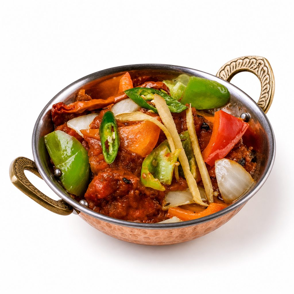 Kadai (Jalfrezi).