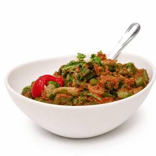 Crispy Bhindi Masala