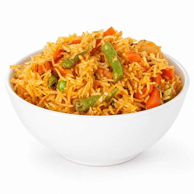 Vegetable Biryani.