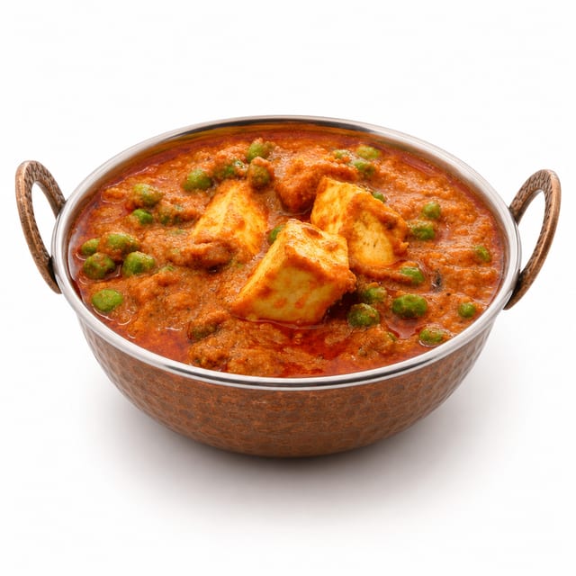 Mattar Paneer.