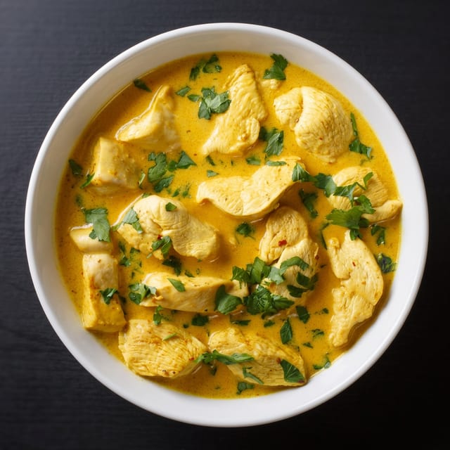 Coconut Chicken Curry.