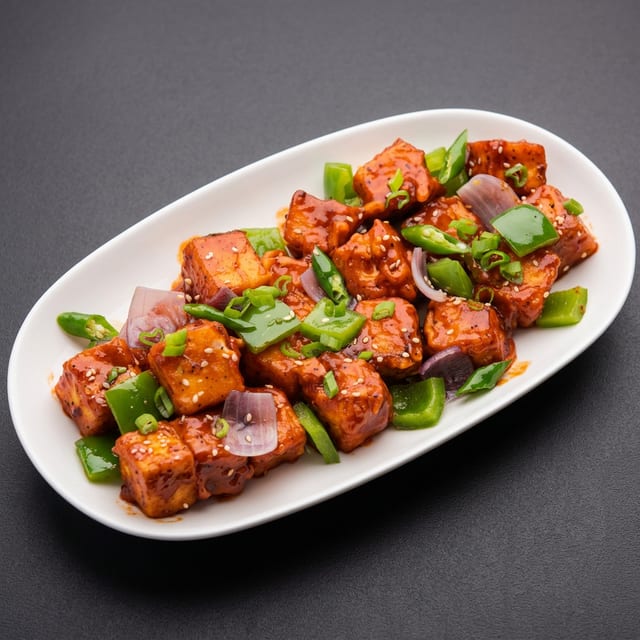 Chili Paneer.