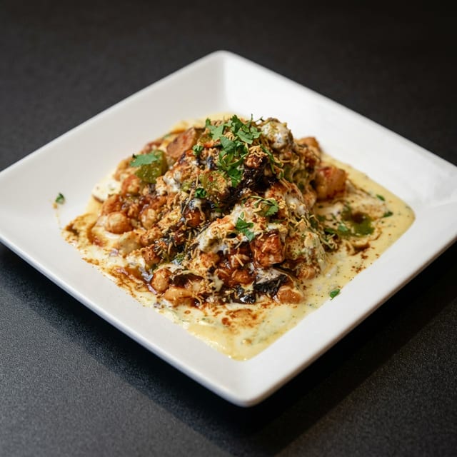 Samosa Chaat.