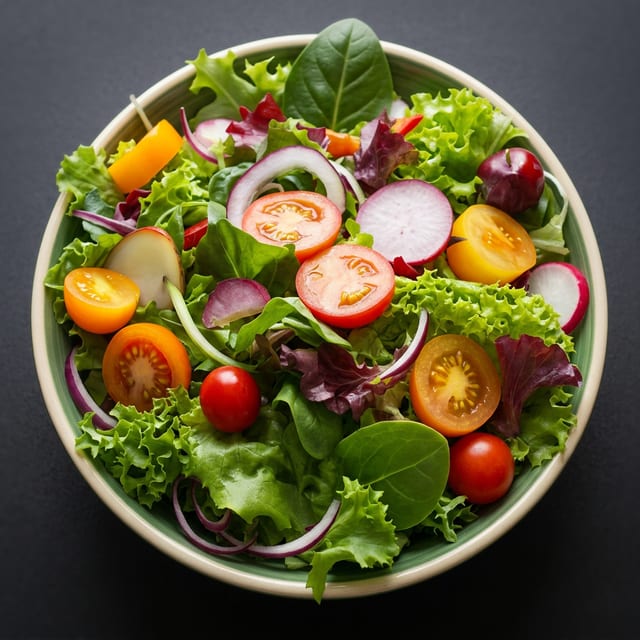 Garden Fresh Green Salad.