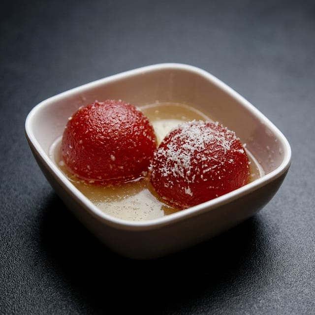Gulab Jamun.